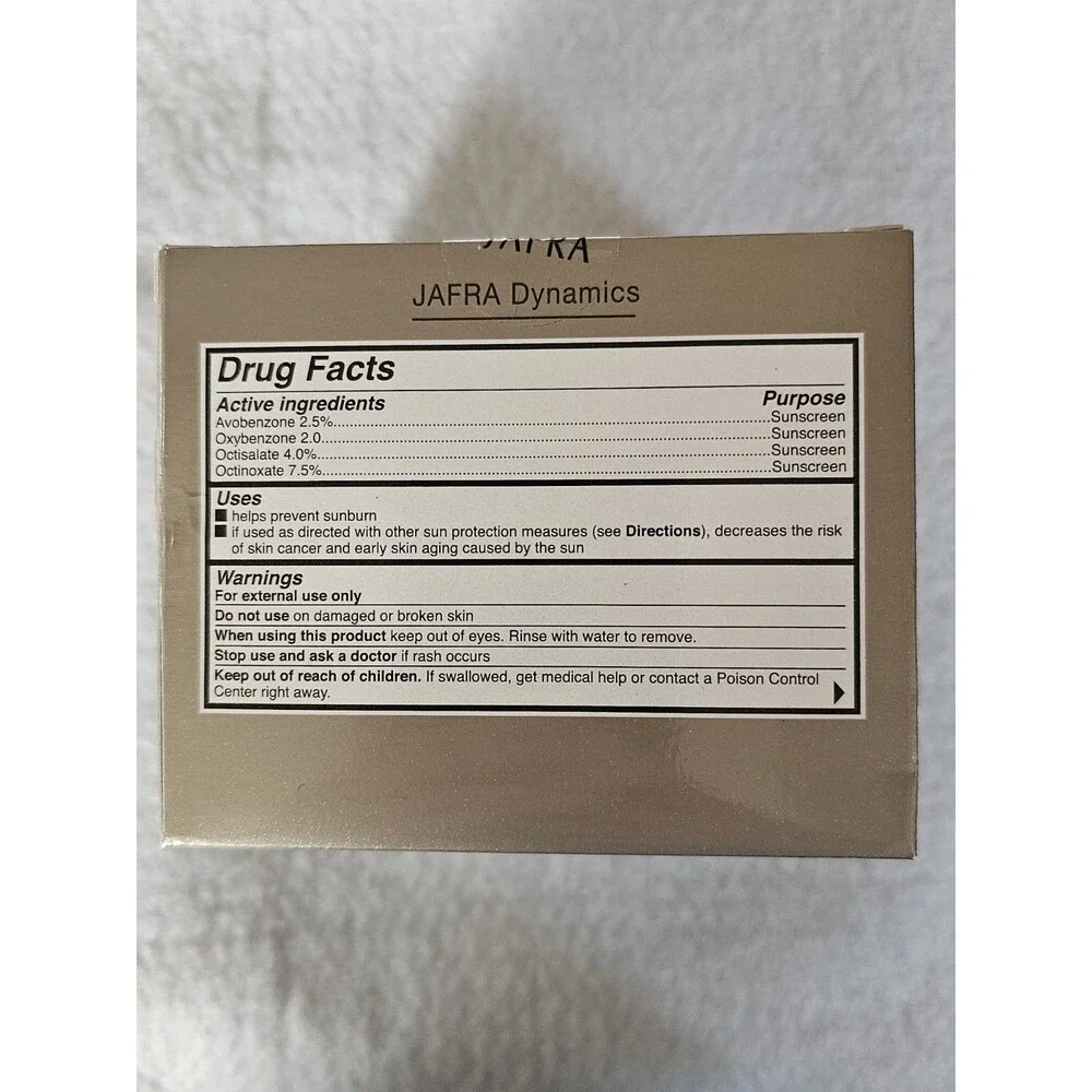 Jafra Gold Dynamics Recover Skin Boosting Moisturizer SPF 15 67 Oz New